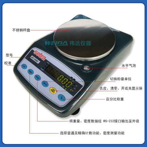 西特电子天平  电子秤 BL-120F BL-5000F 120g/0.001g千分之