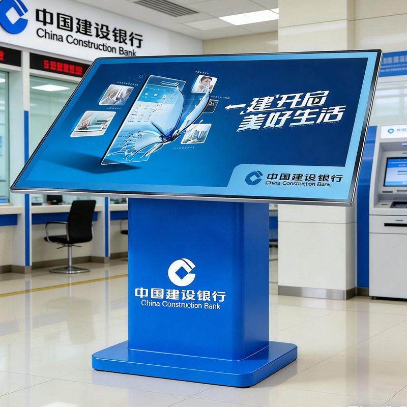 建设银行营业厅灯箱宣传发光广告牌引导牌导视台总平图产品介绍