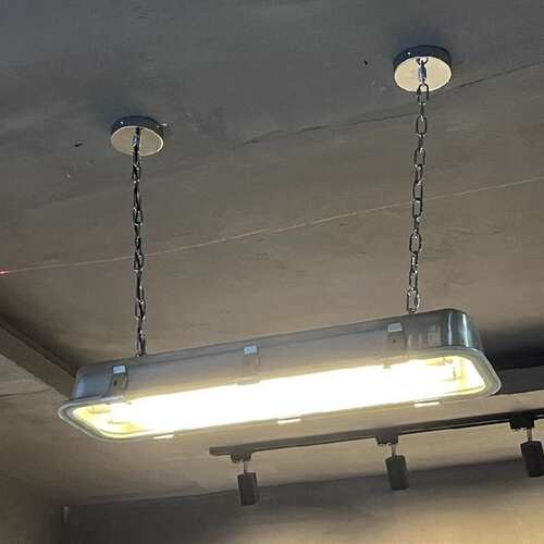 长条灯工业风吊灯复古餐厅酒吧工作室美式吧台不锈钢咖啡店灯具