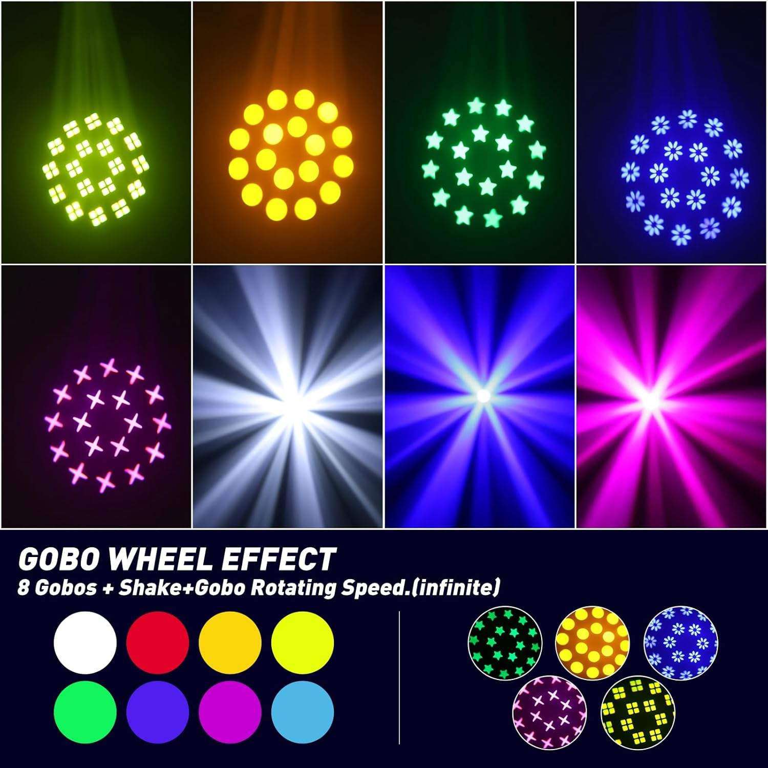 超亮100W Gobo光束移动头灯工厂 主题公园用发光二极管DJ现货
