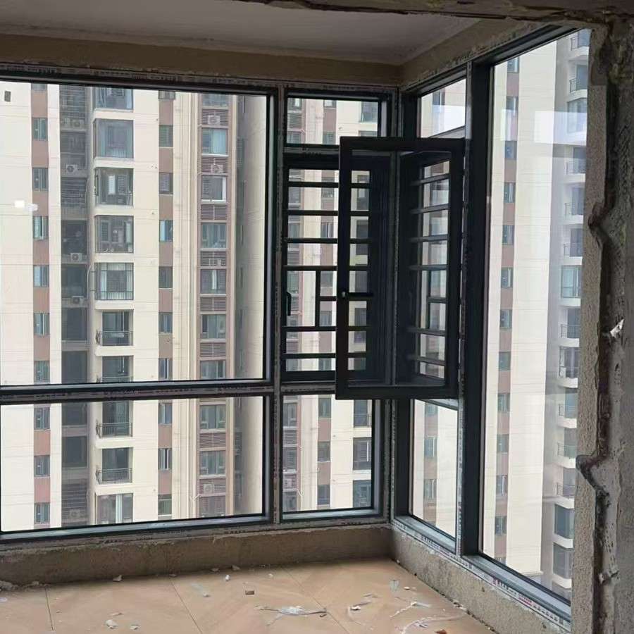 系统平开窗108系列 110系列 铝型材有伟业铝材 伟昌铝材 兴发铝材