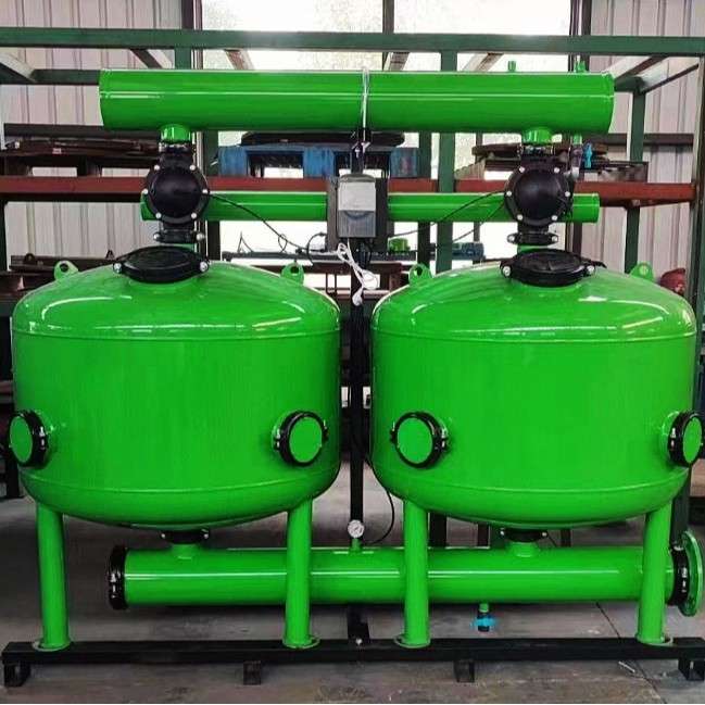 砂石过滤器滴灌农用灌溉滴管喷灌省肥省力双罐自反冲砂石洗过滤器