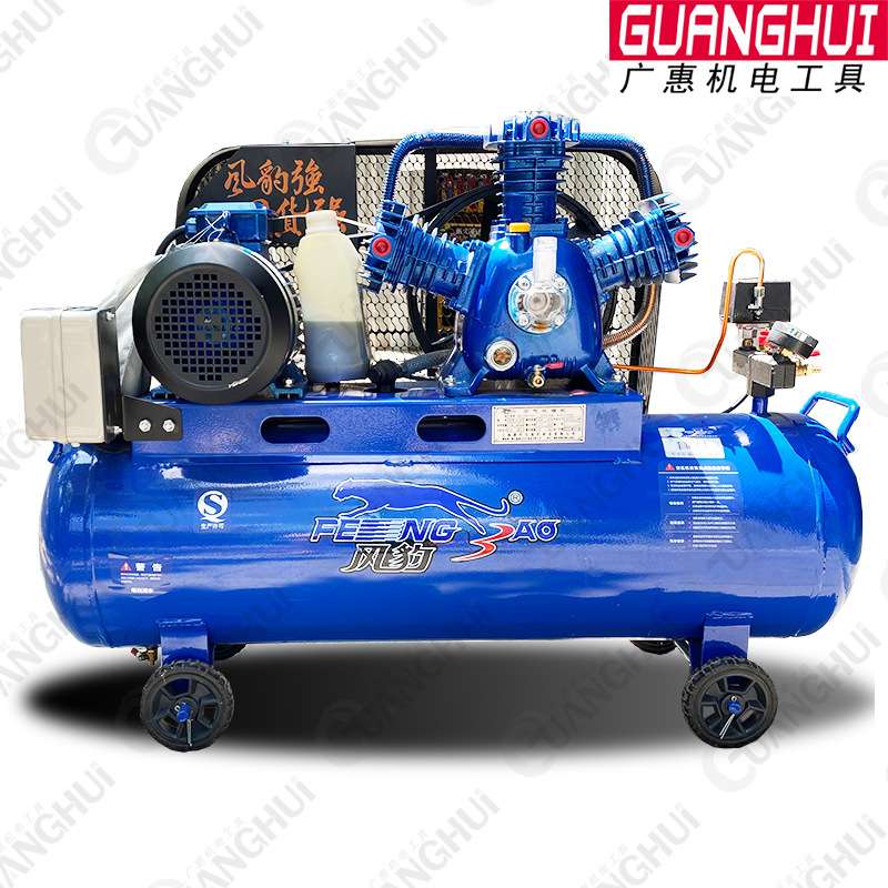 上海捷豹风豹空压机空气压缩机工业级220V380V气泵喷漆汽修设备