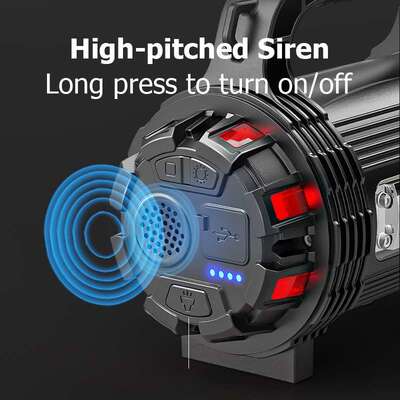 Patrol strong light explosion-proof flashlight searchlight