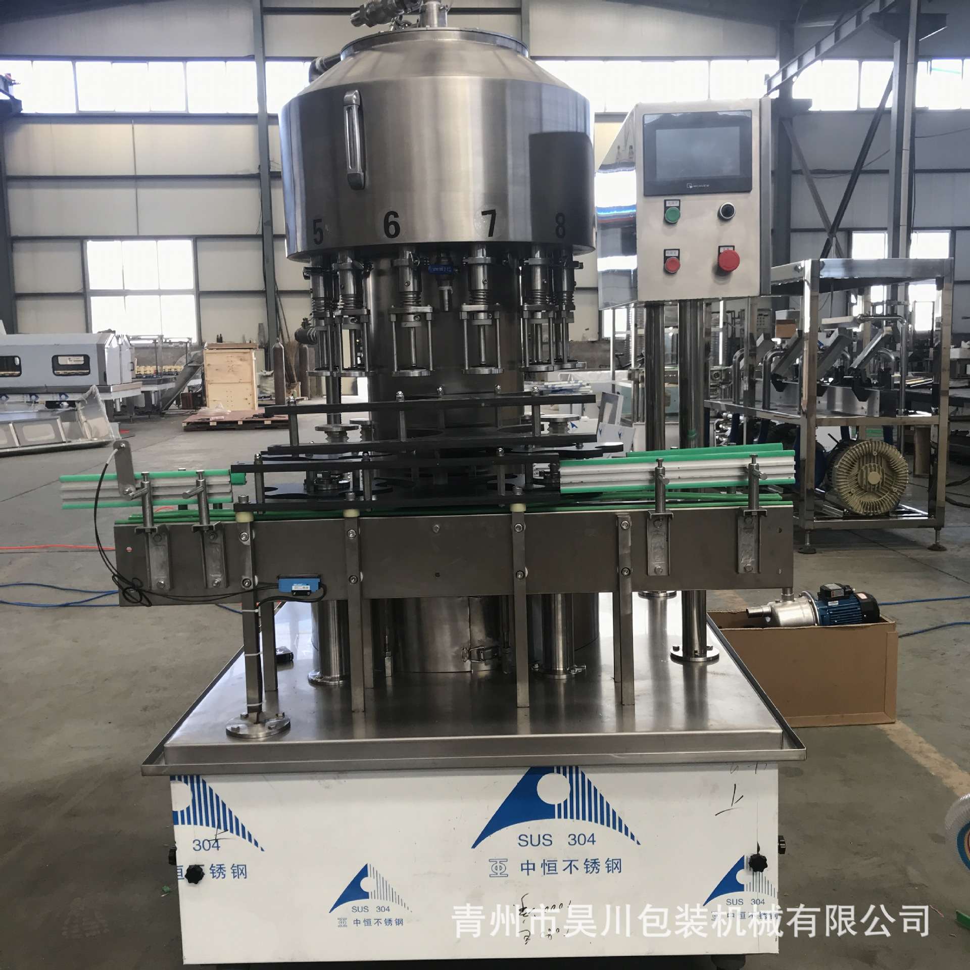 全自动12头负压灌装机 红酒水果酒酱油醋起沫起泡液体负压灌装机