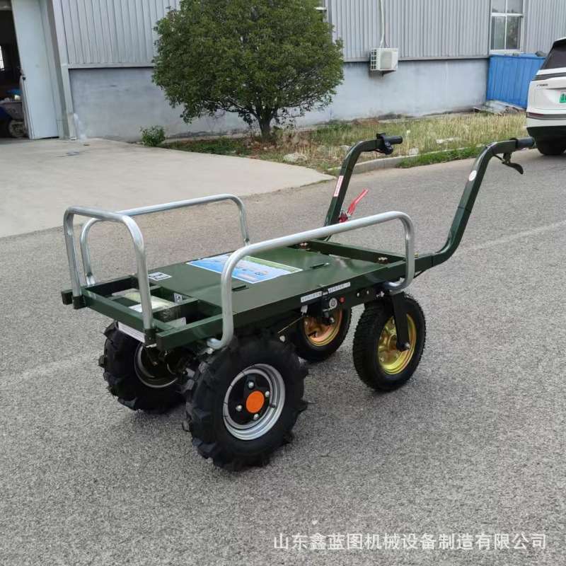 厂家直销工厂搬运物料电动助力手推车可带空档开关手推更轻松