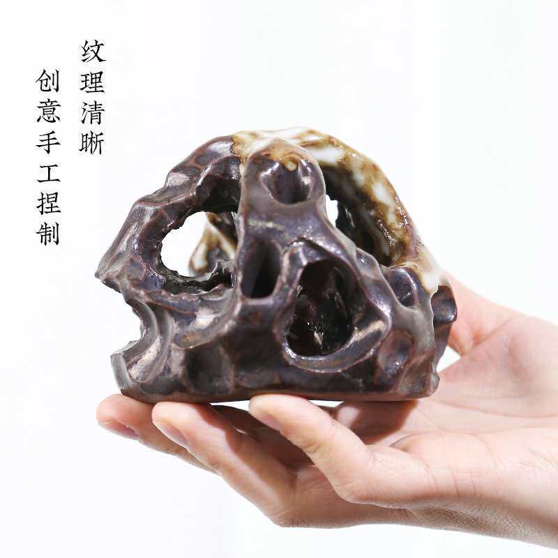 中华花艺花器剑山插花底座剑山插花器手工拉坯插花工具用品