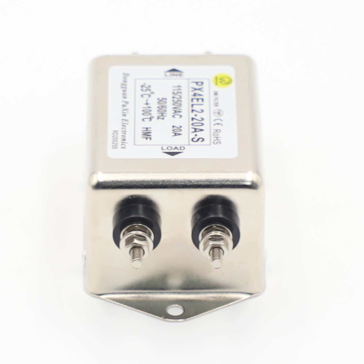普鑫EMIPXIN电源滤波220V30A双级单相交流PX4EL2-30A-S伺服滤波器