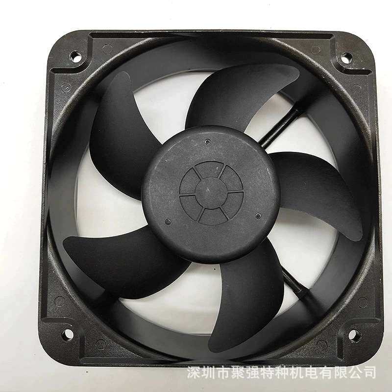 工厂直销工业轴承结构含油液压DC直流风机JQ20060散热风扇