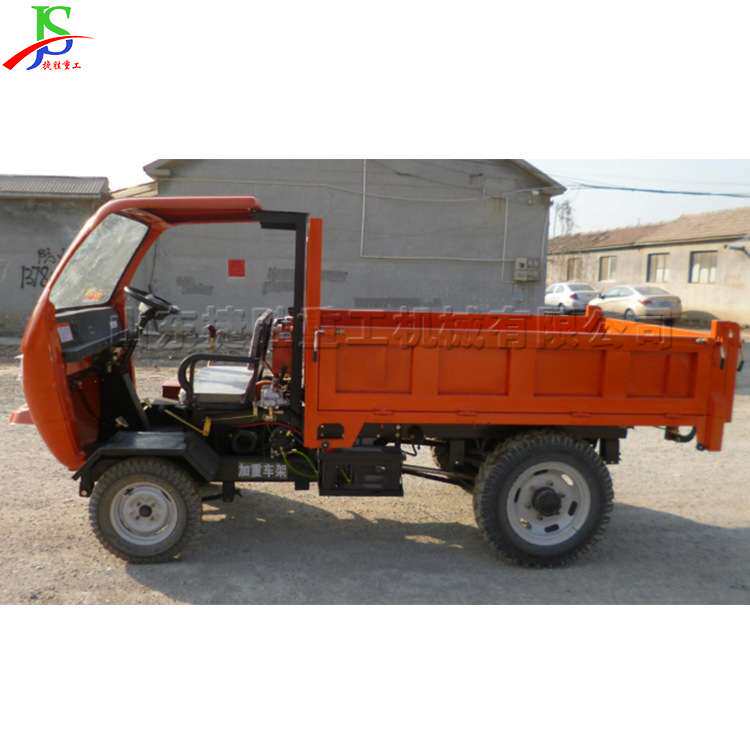 建筑工地拉混凝土装载车 柴油自卸四轮工程车 家用货物运输车