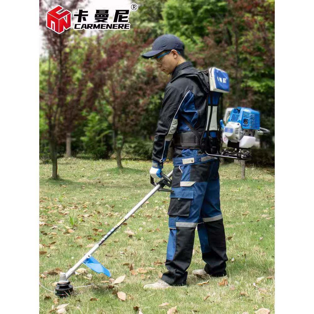 卡曼尼BCQ139F背负式除草机割灌机大马力打草机 四冲程汽油割草机