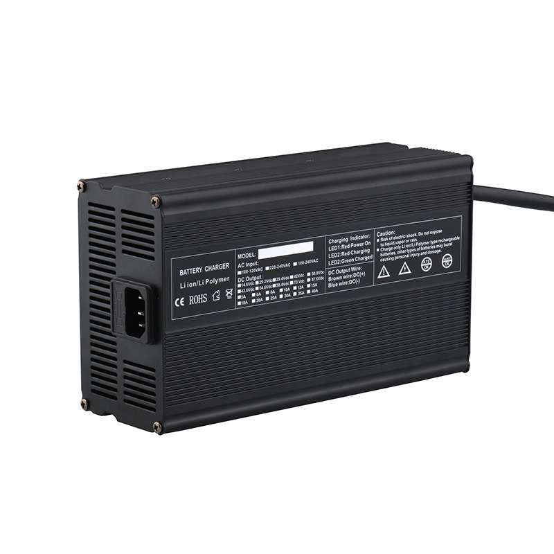 600W系列充电器24V18A 36V12A 48V10A 60V8A 72V6A铝壳充电器
