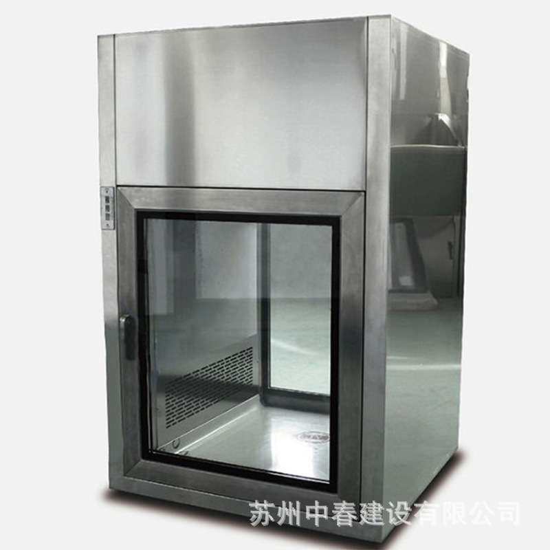 江苏自净机械互锁实验室传递柜消毒传递箱201不锈钢窗净化空气