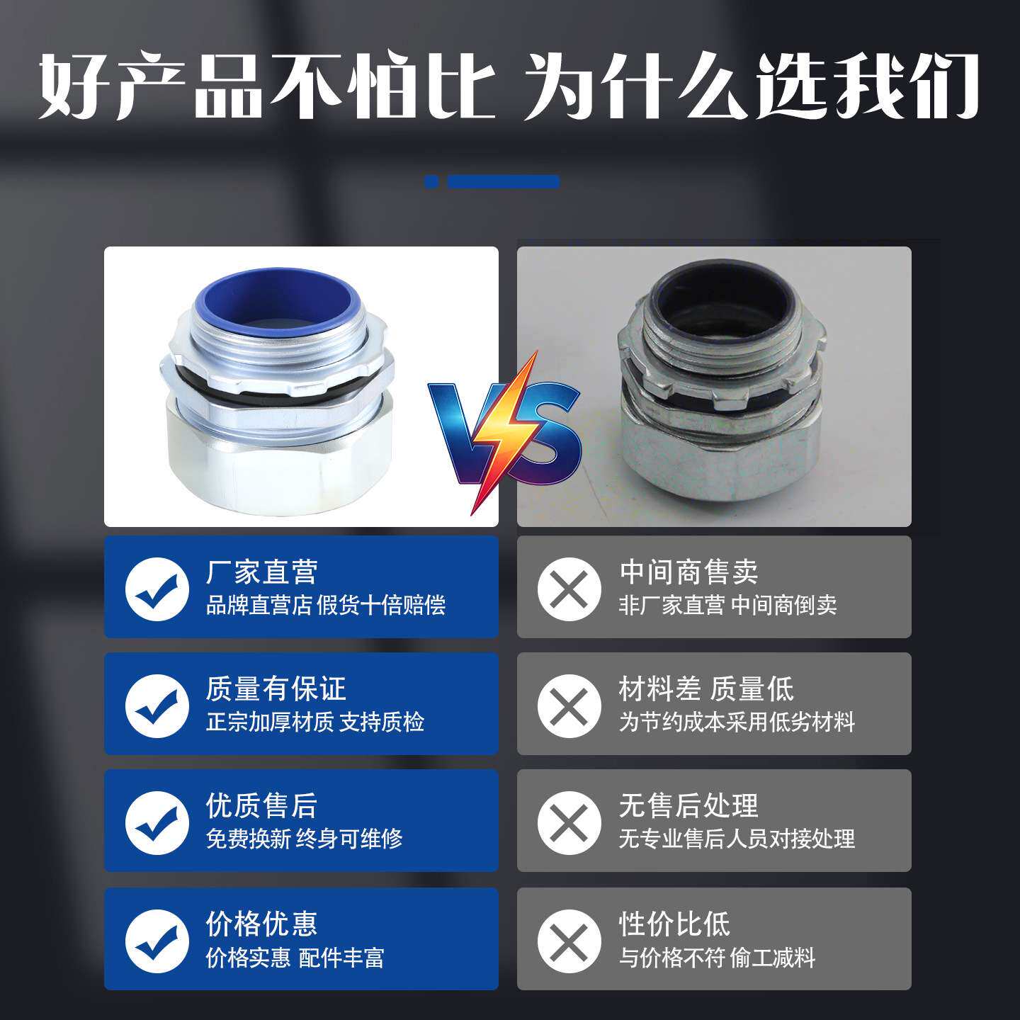 DPJ外丝接头 金属软管接头 箱接头 外螺纹 锌合金接头 镀铬接头