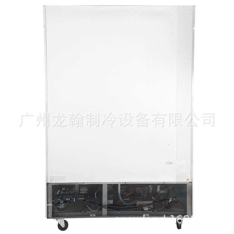 美款1000L双门风冷冰箱商用厨房冰箱冷藏冷冻柜单温厨房冰柜