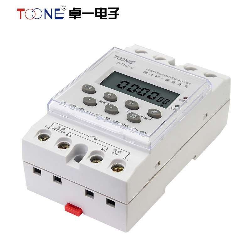 厂家直销循环倒计时时控开关220V电子定时器ZYT16Z-S时间控制器