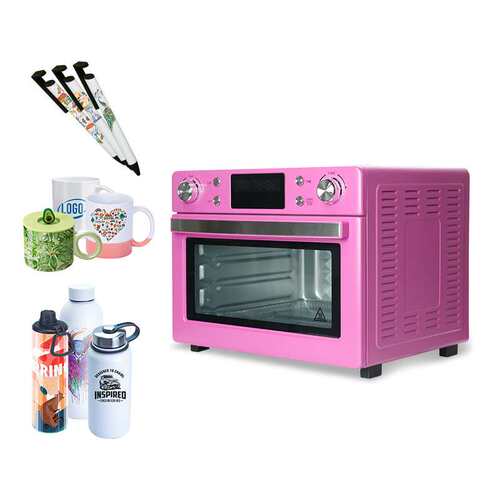 大容量烫画烤箱升华笔钥匙扣真空热转印设备30L sublimation oven