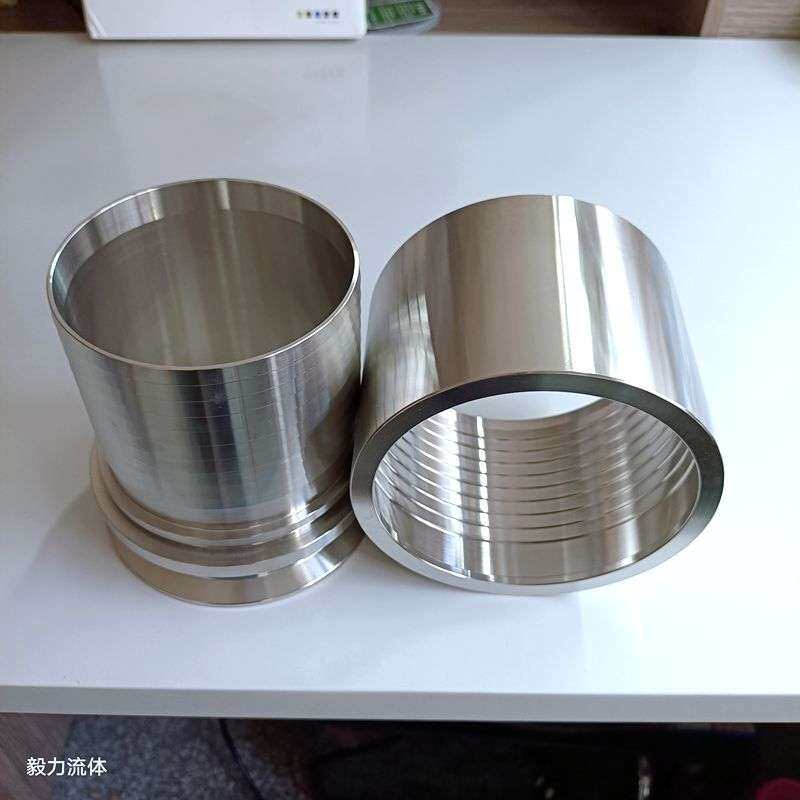 304不锈钢102快装卡箍式扣压接头适用各种软管TC橡胶管液压接头