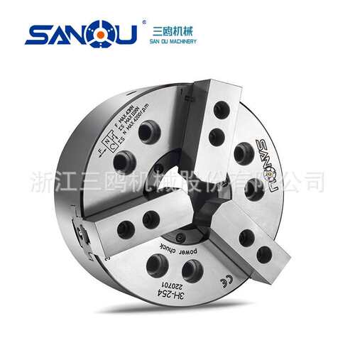 三鸥牌sanou Micro μ级6寸中空超精动力卡盘