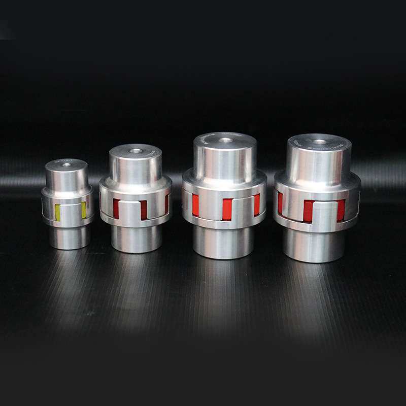 现货铝合金梅花联轴器伺服电机夹紧型连接器三爪式微型弹性联轴器
