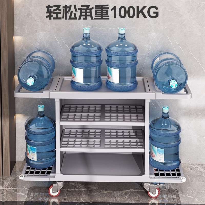 布草车酒店工作车客房专用服务清洁车宾馆房口打扫卫生保洁手推车