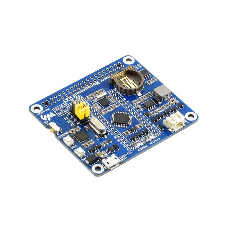 微雪树莓派内置适用Arduino单片机电源控制板 RTC定时 自动开关机