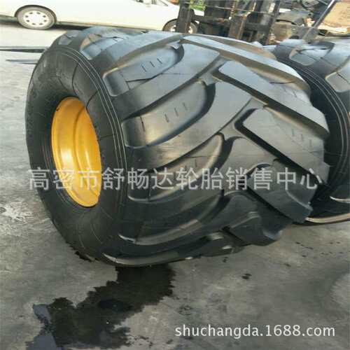 现货供应570/60r22.5 农用轮胎 捆草机轮胎 宽基悬浮林业轮胎