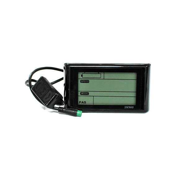 自行车改电动助力车用SW900仪表配36/48V22A控制器500w电机防水