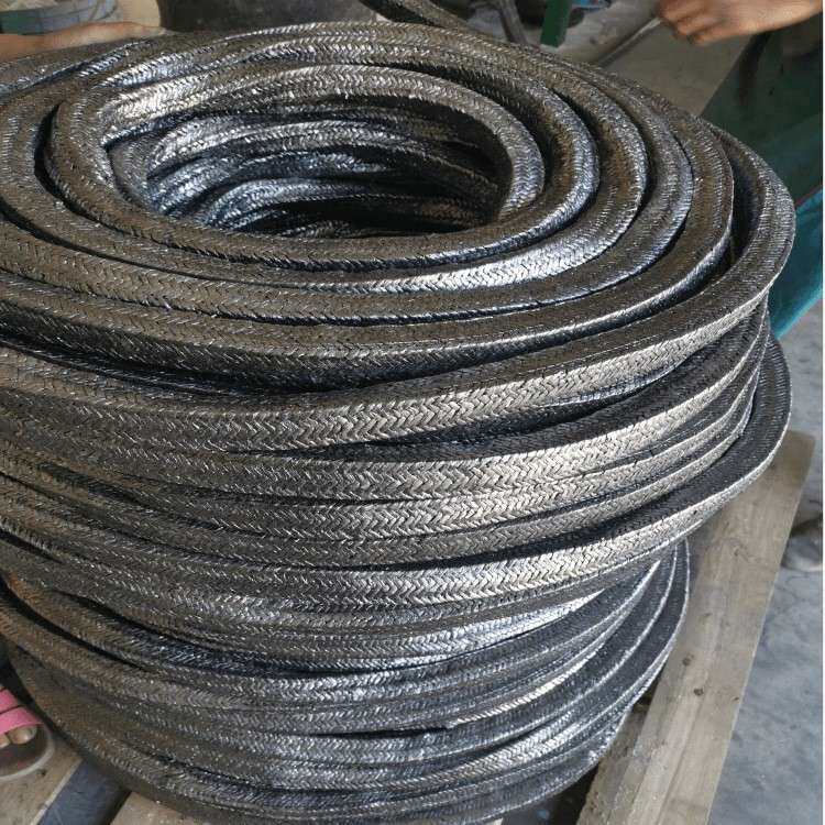 碳纤维盘根石墨盘根 石墨钢丝盘根 增强石墨盘根 耐温