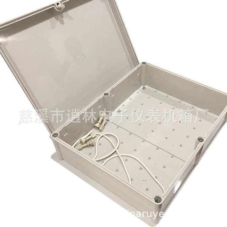 塑料工控箱外壳 监控安防接线盒 室外防水盒 105号 133*360*460