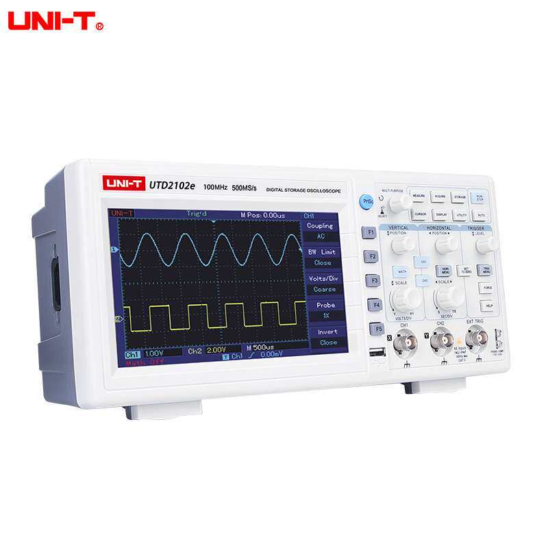优利德数字示波器100M数字UTD2102CEX+双通道存储示波器