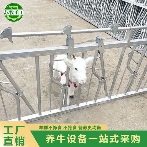 苏牧重工畜牧养殖设备羊颈夹 热镀锌材质一羊一位多种规格