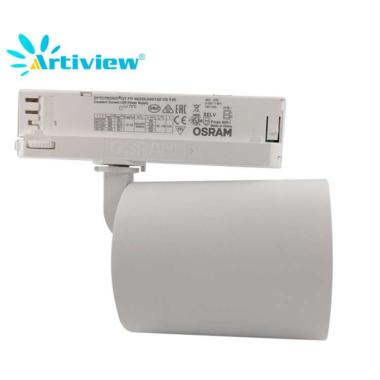 高光效一体化导轨灯30W35WLED超市轨道灯CCT调光调色Casambi智能