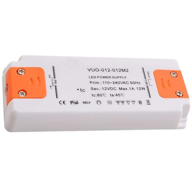 新品 质保3年 终身维护 12W 1A 12V 高PF 恒压薄驱动 LED电源