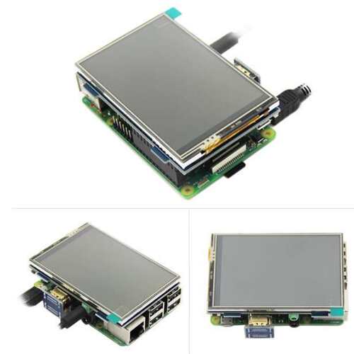 树莓派3.5寸LCD HDMI IPS显示屏触摸屏 zero w 3B/4B