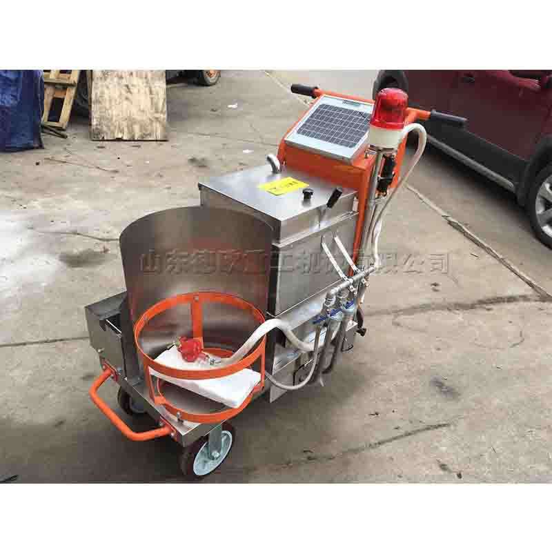 电加热路面灌缝机 太阳能灌缝器 沥青路面龟裂车辙修补填缝机