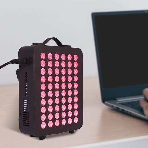 亚马逊家用LED红光红外光灯便携式Red Infrared Light Therapy