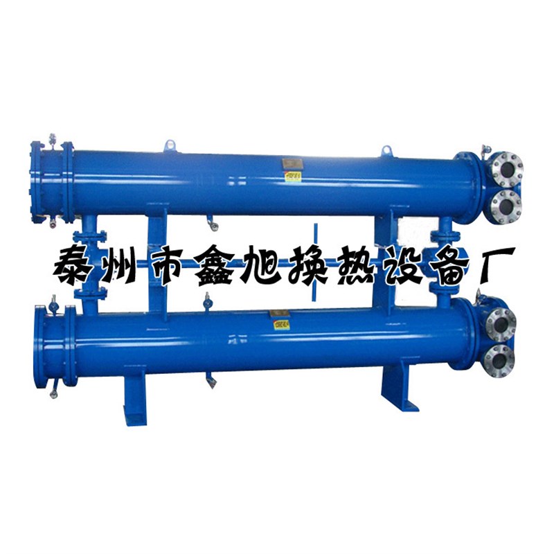 供应管式空气冷却器油水t冷却器定 制注塑机冷却器水冷热换热机组