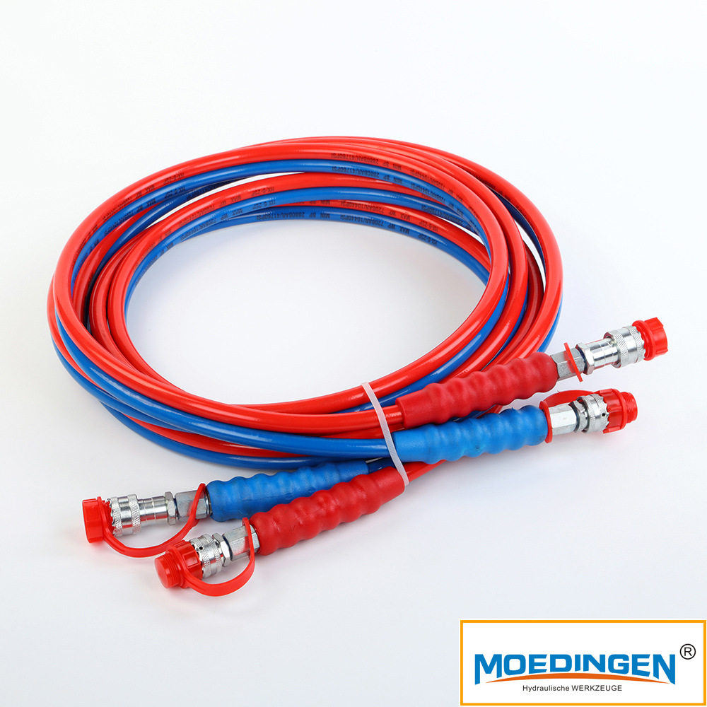 MOEDINGEN双联液压软管四倍安全系数液压扳手专用油管图片