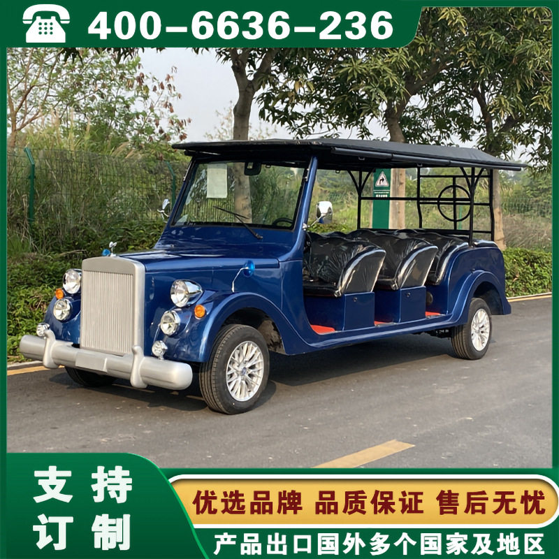 烧油观光车 北京上海重庆广州景区观光车 车门可拆卸