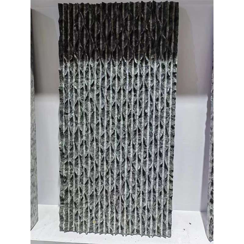 福顶黑金砂花岗石窗台石芝麻黑石材家装别墅天然石地板楼梯踏步石