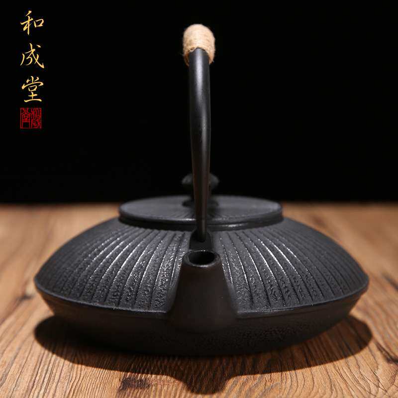 南部老铁壶 手工铸铁壶 生铁壶电陶炉煮水壶泡茶壶套装