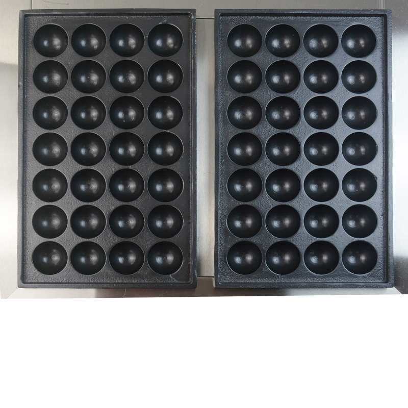 商用双板章鱼小丸子机烤鱼丸炉电热款摆摊小吃设备章鱼小丸子炉