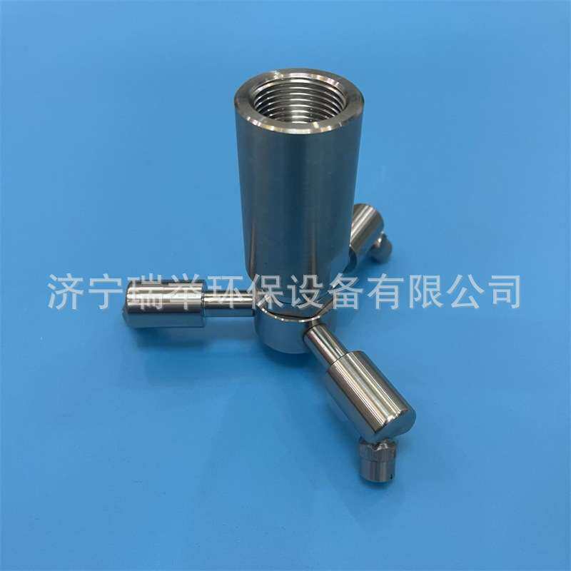 销售304不锈钢水驱旋转洗车机喷嘴 360度自动清洗高压冲洗喷头