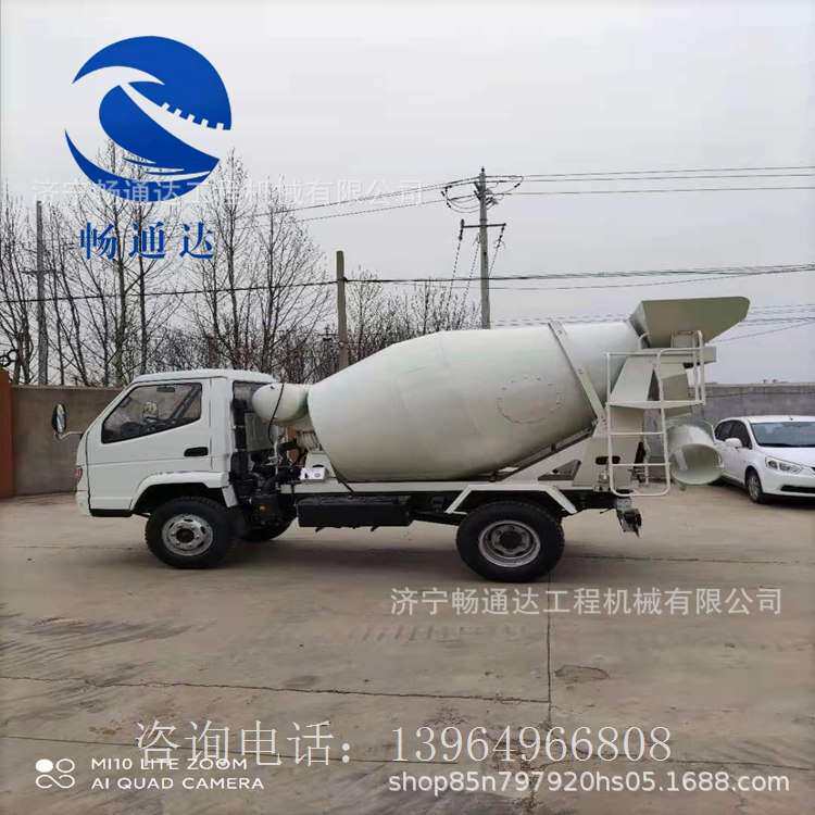 方便使用水泥混凝土搅拌车 唐骏3方水泥搅拌车 小型搅拌车品质好