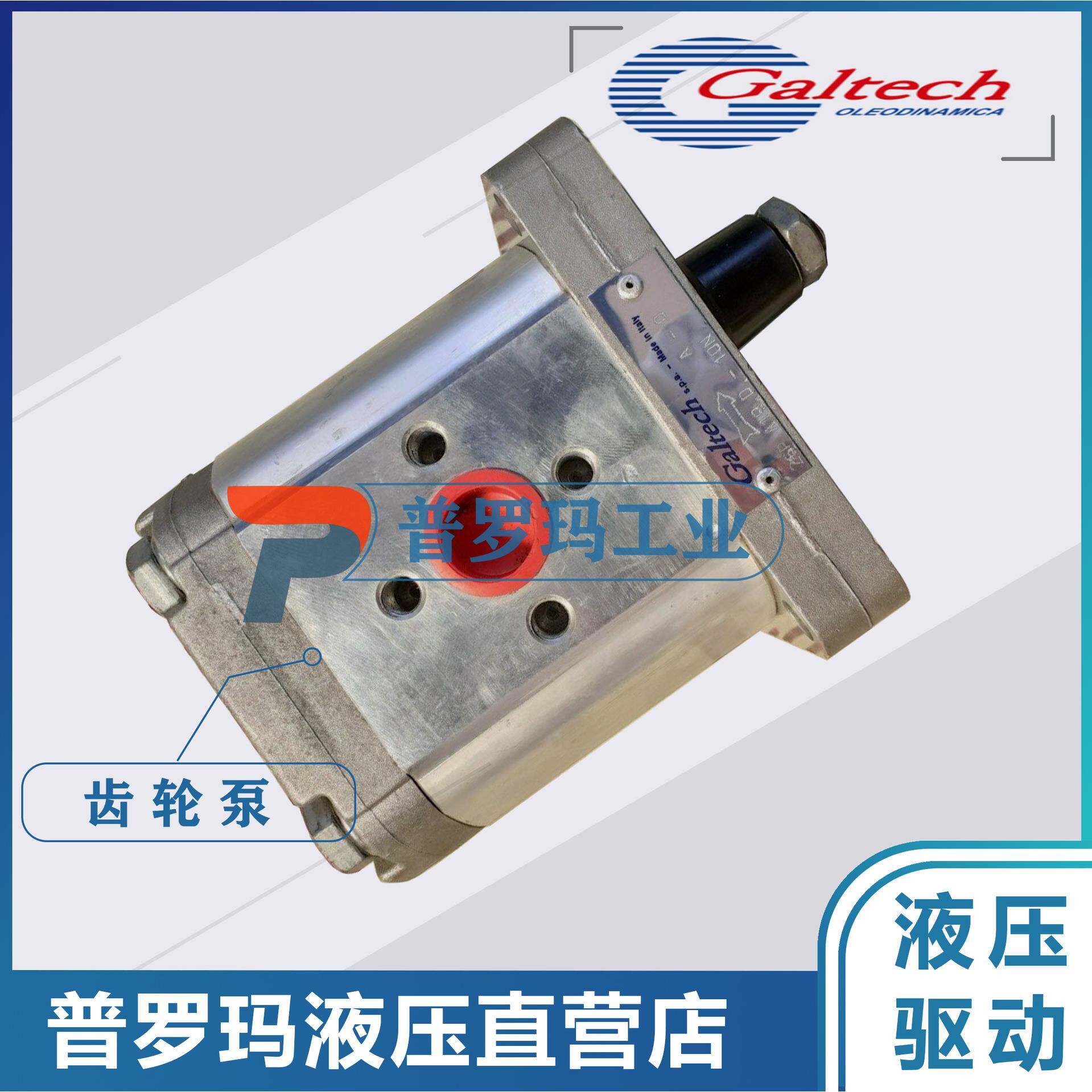 齿轮泵3SPA29D-10N 3SPA33D-10N高泰克Galtech意大利进口高压油泵