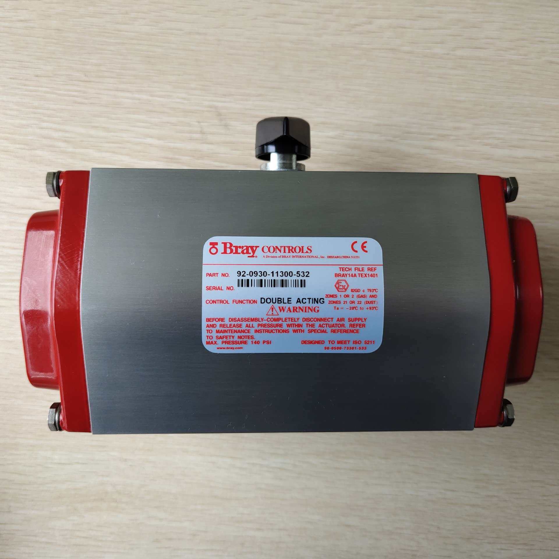 双作用气动执行器 92-1600-11300-532 气缸现货