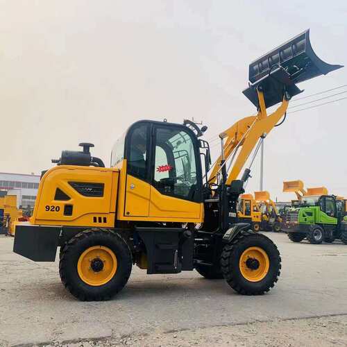 跨境商品920型轮式装载机 1000-1200KG载重液压操作LOADER铲车