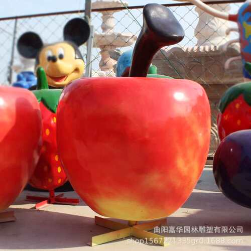厂家玻璃钢蔬菜水果雕塑仿真果蔬农家乐景区商场广场景观雕塑摆件