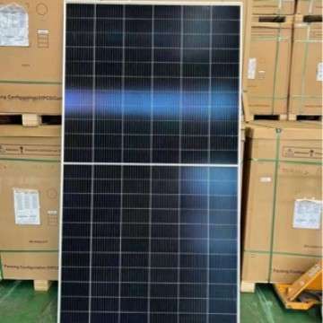 天合单波太阳能发电板组件500瓦双面发电板分布式光伏板家用户外